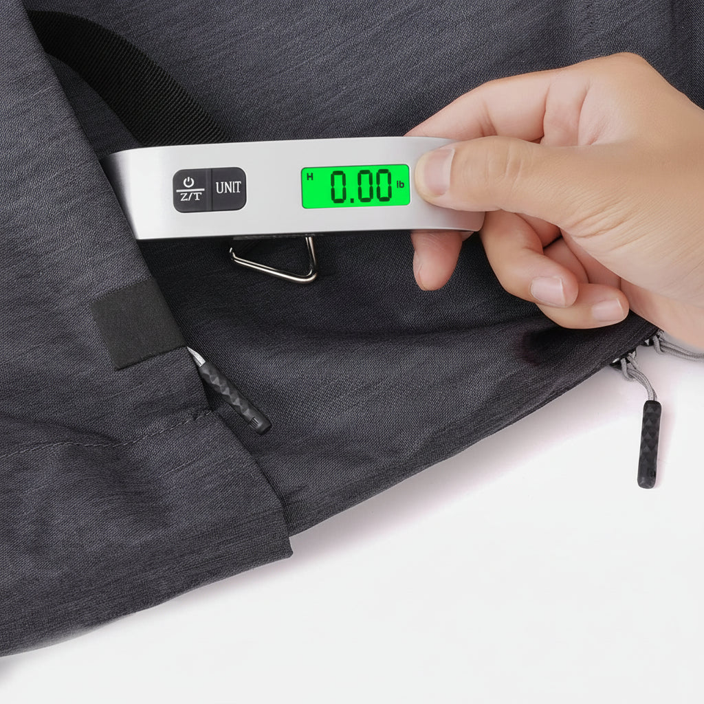 Luggage Scale | Backlit LCD & 0.1 lb Precision | 110 lb Capacity