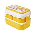 Lunch Box | Avocado-Themed Multi-Compartment & Dishwasher-Safe