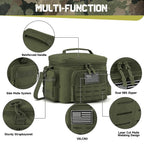 Lunch Box | Insulated & Leak-Proof Military-Grade Polyester