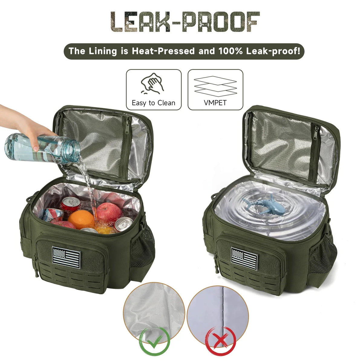 Lunch Box | Insulated & Leak-Proof Military-Grade Polyester