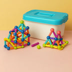 Magnetic Building Set | Strong Internal Magnets & BPA-Free | 36–144 Pieces
