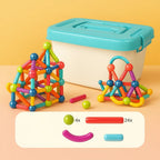 Magnetic Building Set | Strong Internal Magnets & BPA-Free | 36–144 Pieces