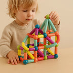 Magnetic Building Set | Strong Internal Magnets & BPA-Free | 36–144 Pieces
