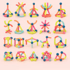 Magnetic Building Set | Strong Internal Magnets & BPA-Free | 36–144 Pieces