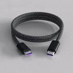Magnetic Charging Cable | Self-Coiling & Braided | 3.3 ft