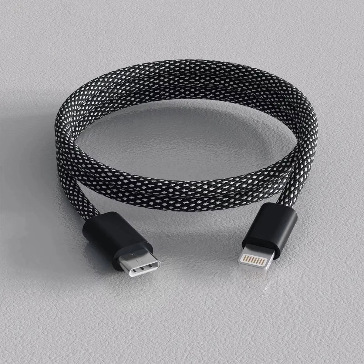 Magnetic Charging Cable | Self-Coiling & Braided | 3.3 ft