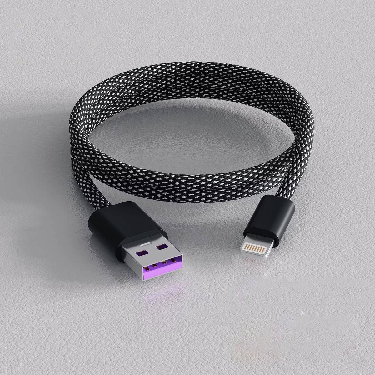 Magnetic Charging Cable | Self-Coiling & Braided | 3.3 ft