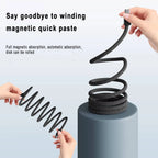Magnetic Charging Cable | Self-Coiling & Braided | 3.3 ft