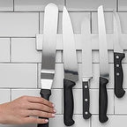 Magnetic Knife & Tool Holder | Stainless Steel & Strong Magnetic Grip | 14 Inch