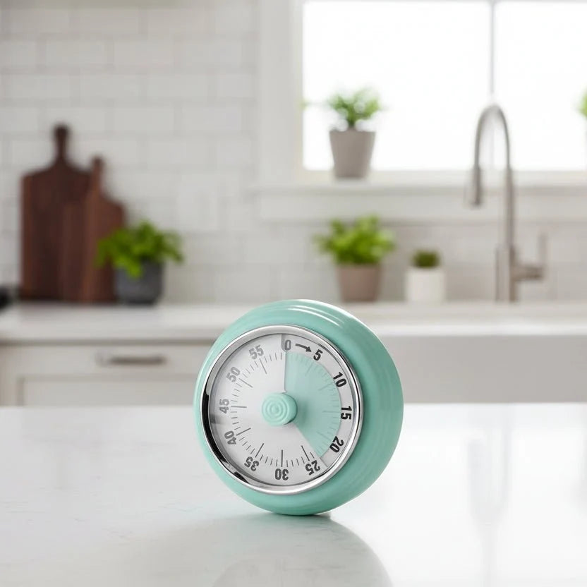 Magnetic Timer | Extra-Loud Alarm & Easy-To-Read Display | 60-Minute