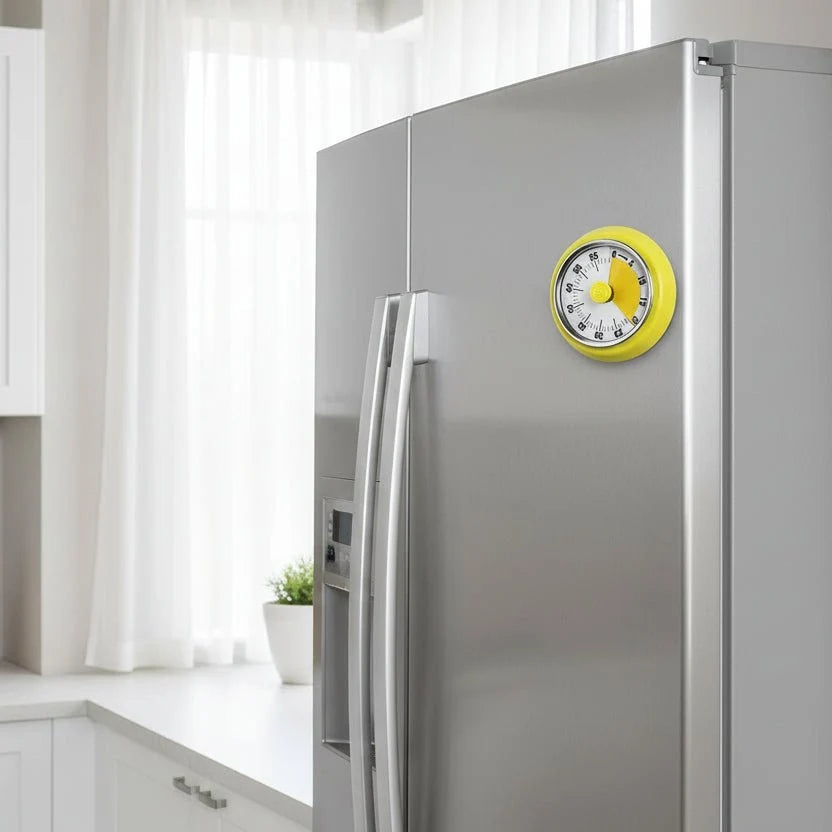 Magnetic Timer | Extra-Loud Alarm & Easy-To-Read Display | 60-Minute