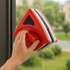 Magnetic Window Cleaner | Double-Sided & Streak-Free | For 3–8 mm Glass