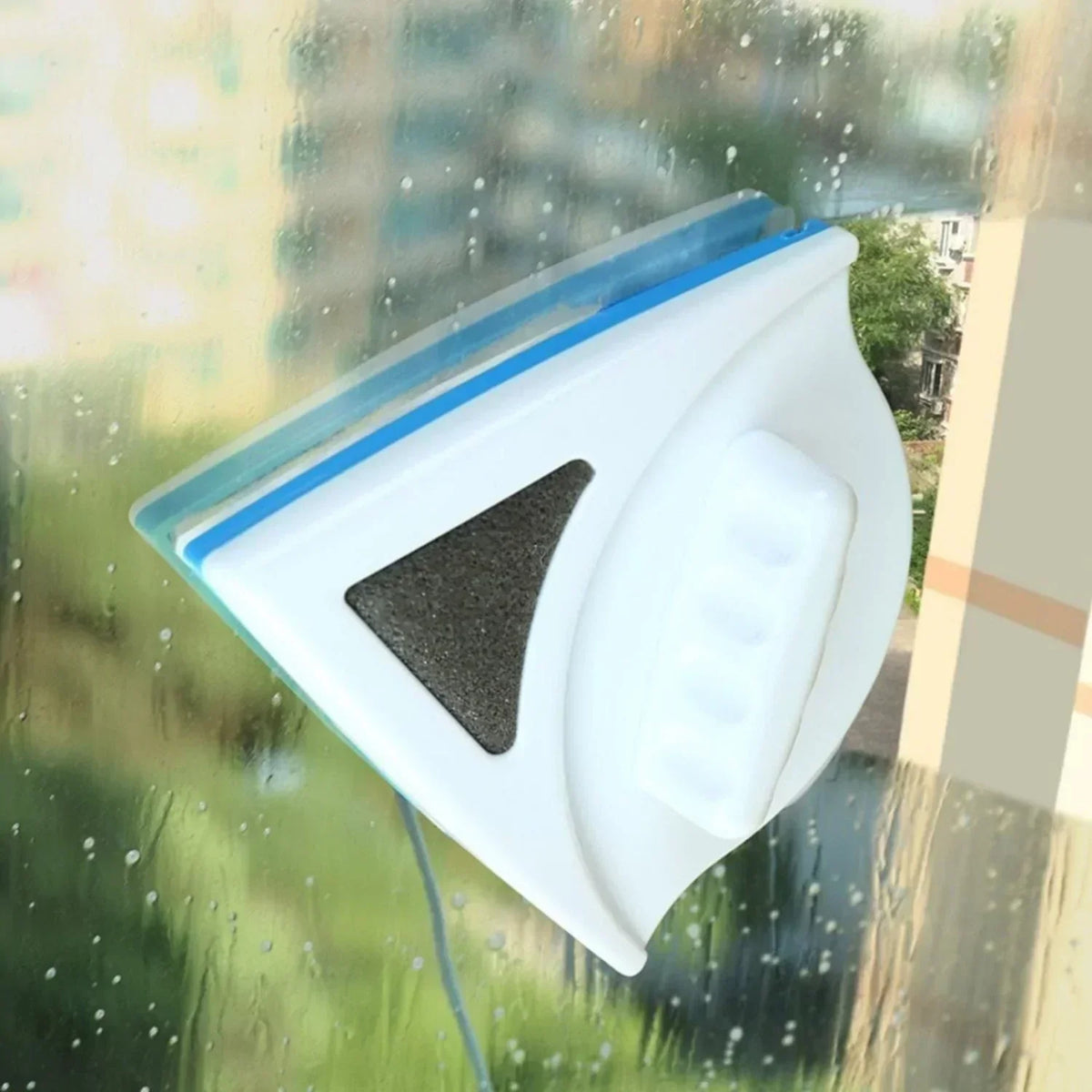 Magnetic Window Cleaner | Double-Sided & Streak-Free | For 3–8 mm Glass