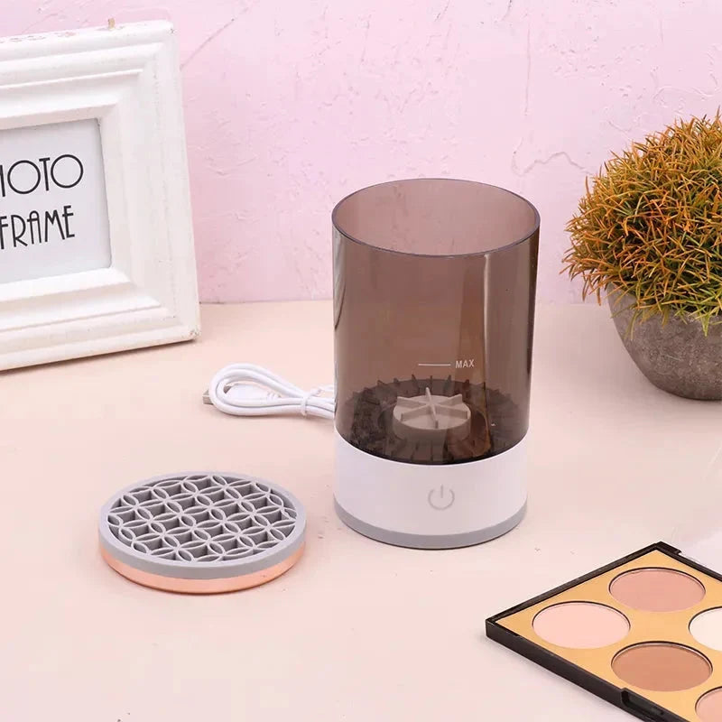 Makeup Brush Cleaner | Electric Spin & Fast Drying | Fits All Brush Sizes