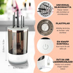 Makeup Brush Cleaner | Electric Spin & Fast Drying | Fits All Brush Sizes