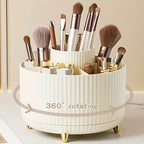 Makeup Organizer | 360° Rotating & 5 Compartments