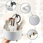 Makeup Organizer | 360° Rotating & 5 Compartments
