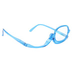 Makeup Reading Glasses | Flip-Over Single Lens | Hands-Free Application