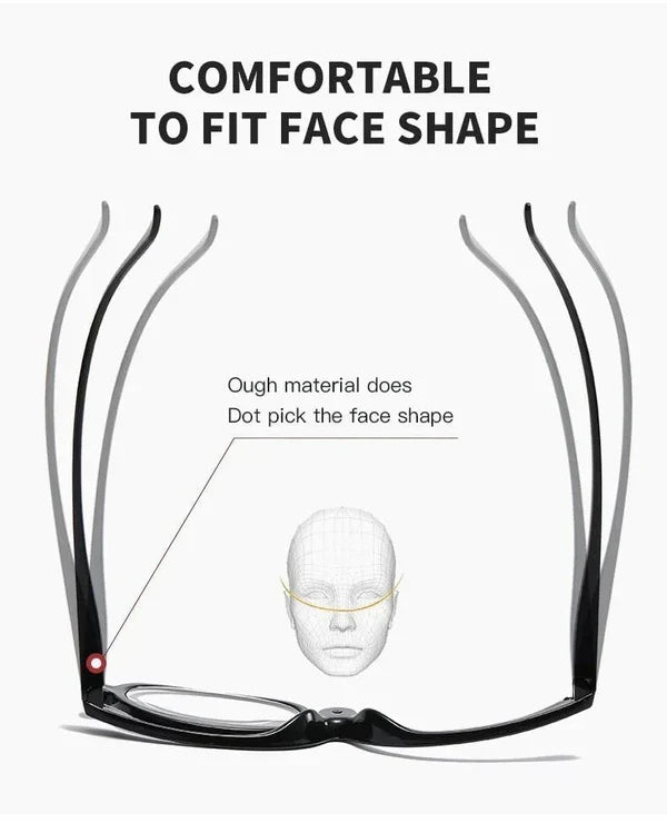 Makeup Reading Glasses | Flip-Over Single Lens | Hands-Free Application