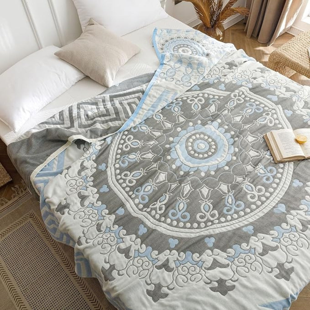 Mandala Pattern Blanket