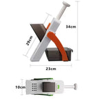 Mandoline Slicer | Stainless Steel Blades & Adjustable 0.5-8 mm