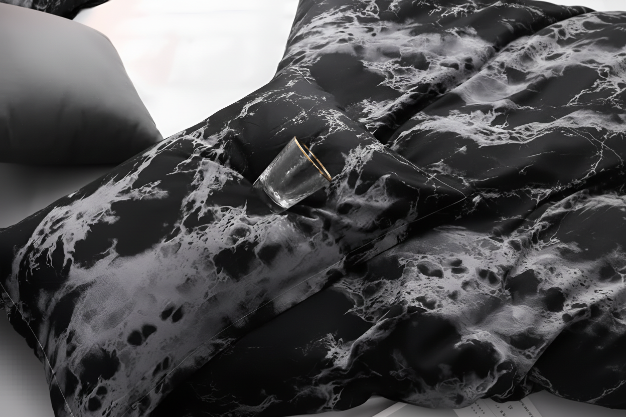 Marble Duvet Set