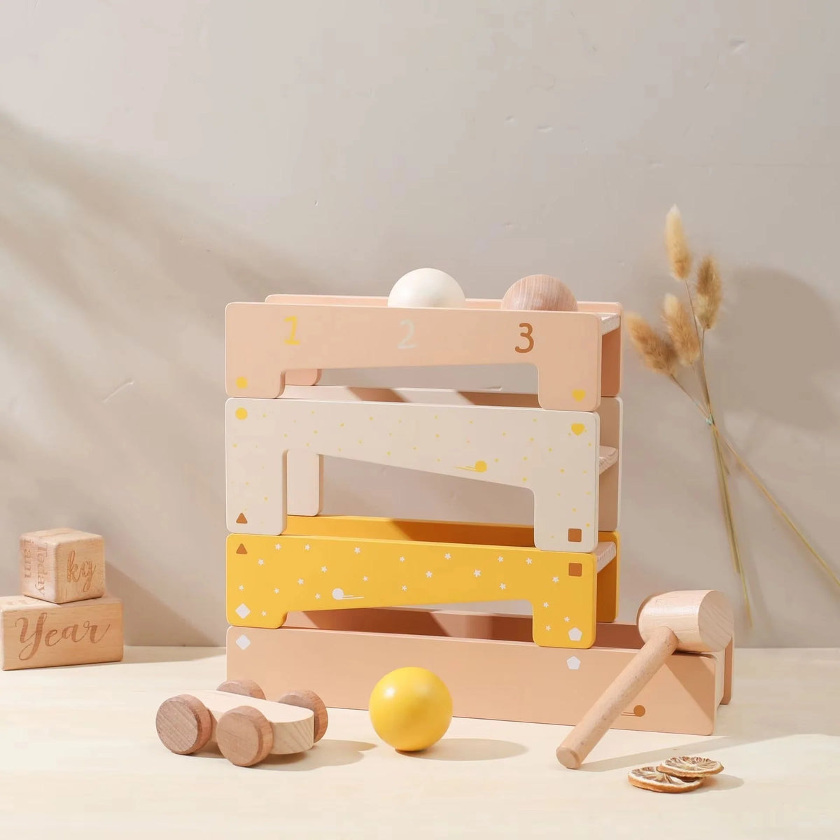 Marble Run | Solid Hardwood & Multi-Level | From 18 Months