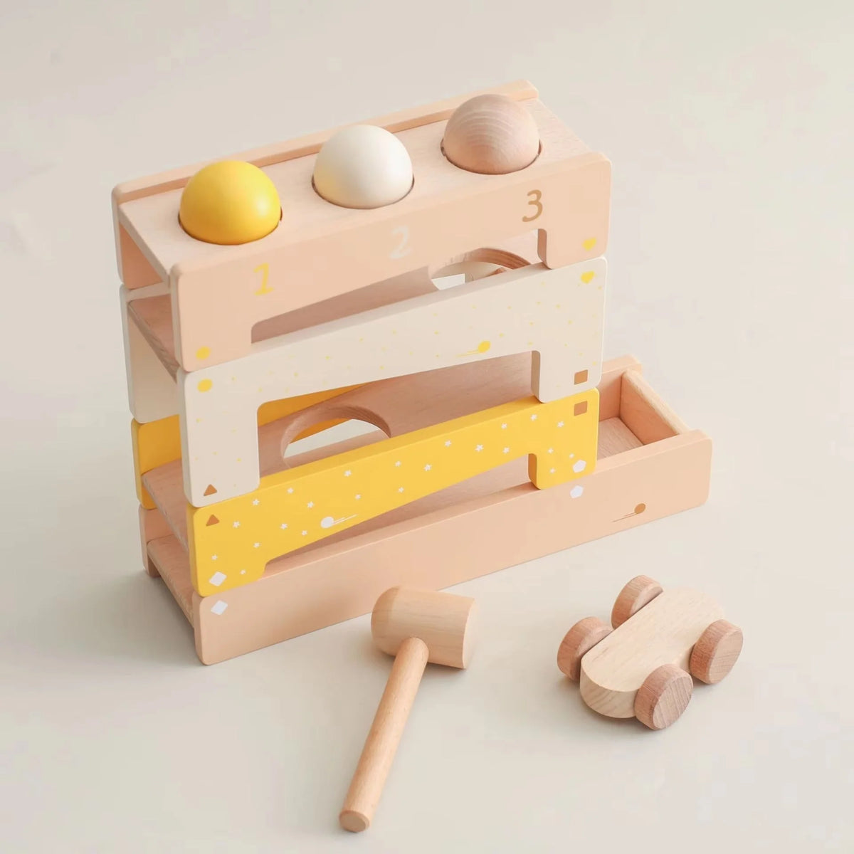 Marble Run | Solid Hardwood & Multi-Level | From 18 Months