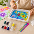 Marbling Paint Kit | Mess-Free Water Marbling | 6 Or 12 Colors