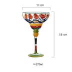 Margarita Glass | Handcrafted Colored & Lead-Free | 270 ml