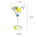 Margarita Glass | Handcrafted Colored & Lead-Free | 270 ml