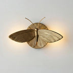 Marlow Vintage Art Deco Moth Resin Wall Lamp