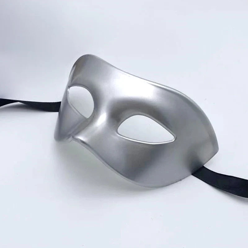 Masquerade Mask | Elegant Filigree & Adjustable Strap