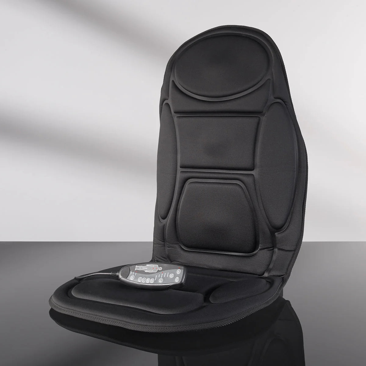 Massage Seat Cushion | Heated Multi-Zone & Auto-Shutoff Remote | For Car & Home
