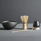 Matcha Set | Ceramic & Bamboo | 4-Piece