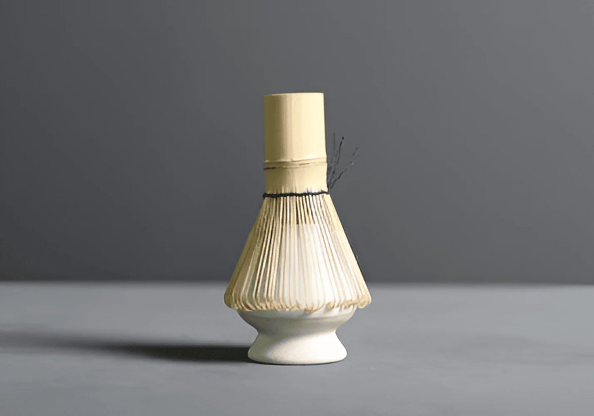 Matcha Set | Ceramic & Bamboo | 4-Piece