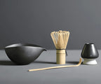 Matcha Set | Ceramic & Bamboo | 4-Piece