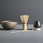 Matcha Set | Ceramic & Bamboo | 4-Piece
