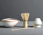 Matcha Set | Ceramic & Bamboo | 4-Piece