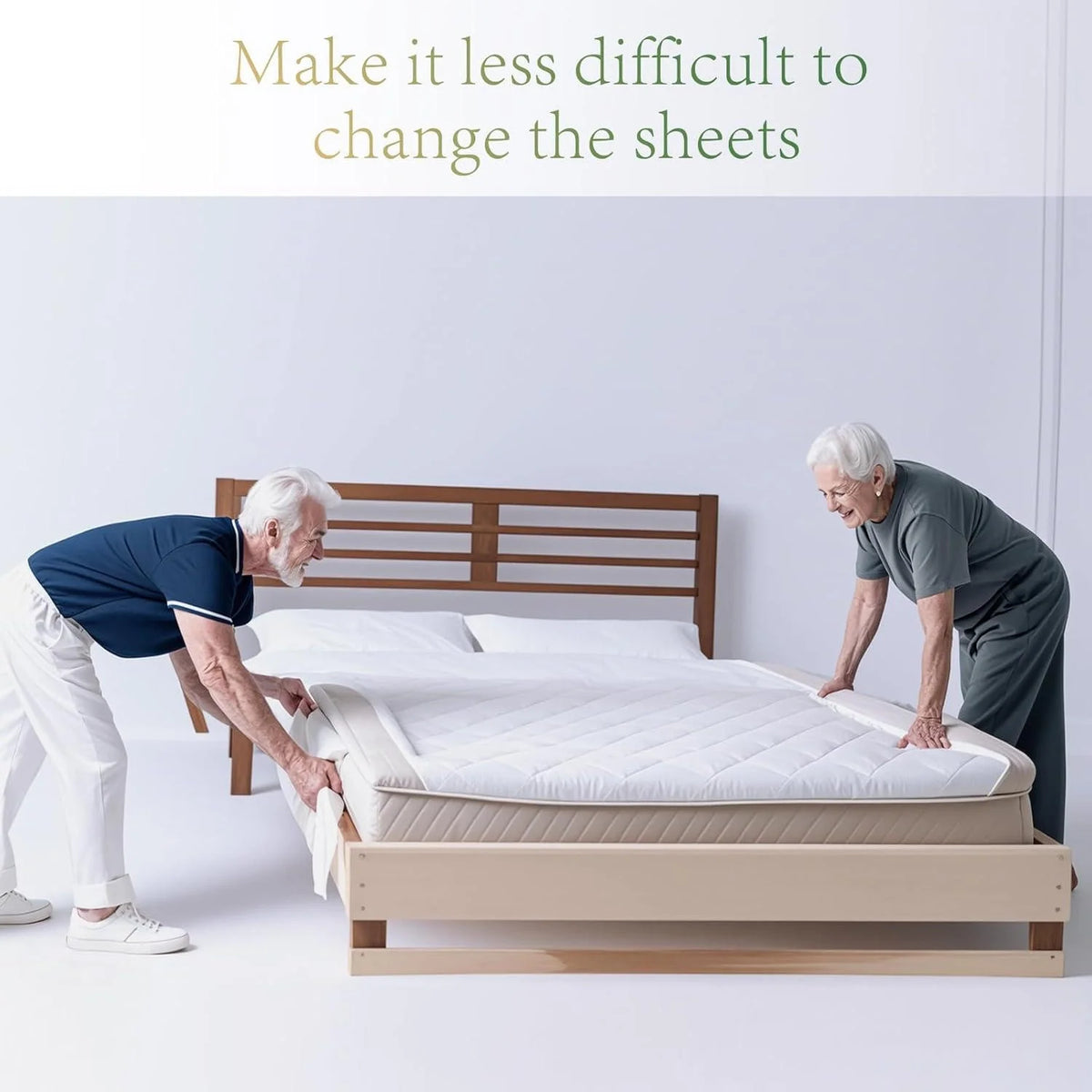 Mattress Lifter | Wedge Shape & Ergonomic Handle | Supports Up To 1000 lb