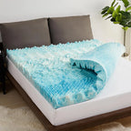 Mattress Topper | Cooling Egg Crate Memory Foam