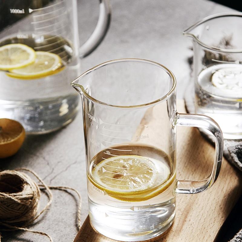 Measuring Cup | High Borosilicate & Heat-Resistant | 250/500/1000 ml