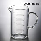 Measuring Cup | High Borosilicate & Heat-Resistant | 250/500/1000 ml