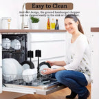Meat Chopper | Heat-Resistant Nylon & Ergonomic Grip | 5-Blade