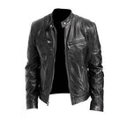 Men's Faux Leather Jacket | Classic Cut & Soft Lining | 4 Colors