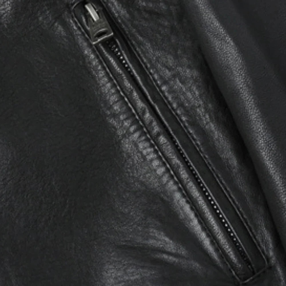Men's Faux Leather Jacket | Classic Cut & Soft Lining | 4 Colors