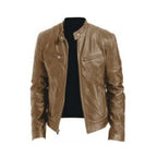 Men's Faux Leather Jacket | Classic Cut & Soft Lining | 4 Colors