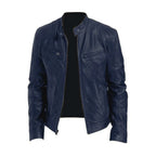 Men's Faux Leather Jacket | Classic Cut & Soft Lining | 4 Colors
