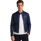 Men's Faux Leather Jacket | Classic Cut & Soft Lining | 4 Colors