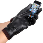 Men’s Gloves | Touchscreen & Windproof Synthetic Leather